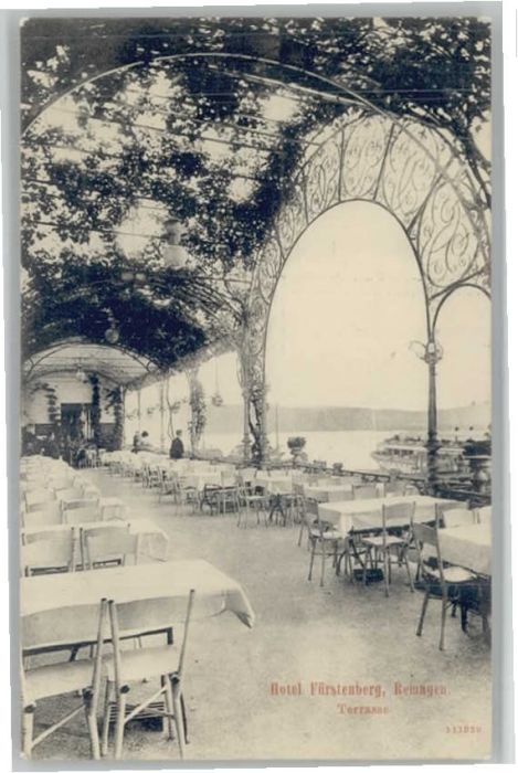REMAGEN Rheinland-Pfalz Hotel Fuerstenberg Terrasse