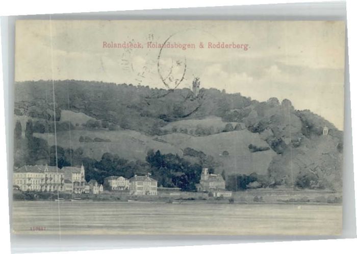 Rolandseck Rolandsbogen Rodderberg