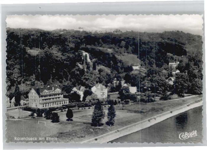 Rolandseck Fliegeraufnahme