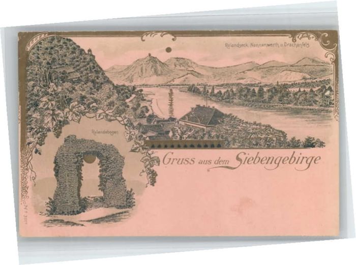 Rolandseck Drachenfels Rolandsbogen