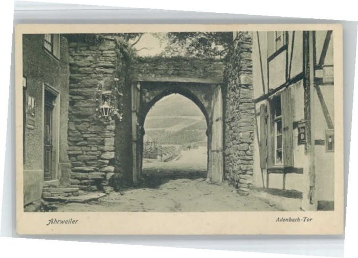 Ahrweiler Ahr Ahrweiler Adenbach Tor