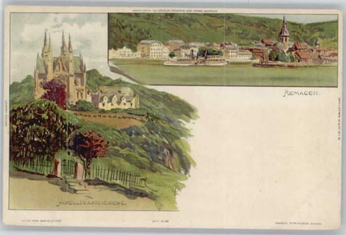 REMAGEN Rheinland-Pfalz Apollinariskirche