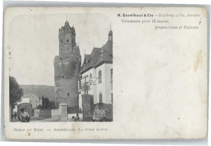 Andernach Rhein Rheinland-Pfalz