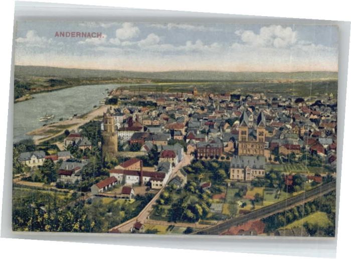 Andernach Rhein Rheinland-Pfalz