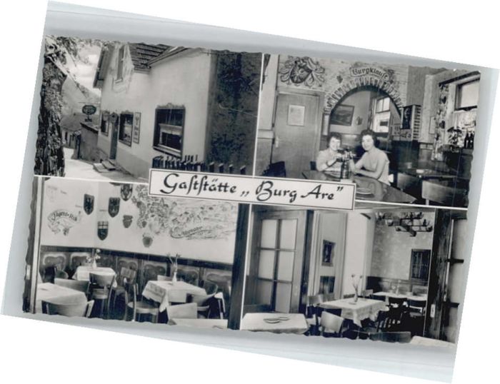 Altenahr Gaststätte Burg Are