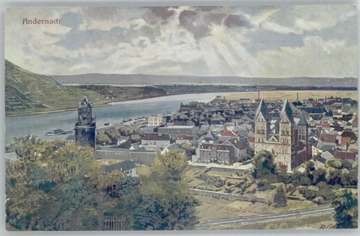 Andernach Rhein Rheinland-Pfalz