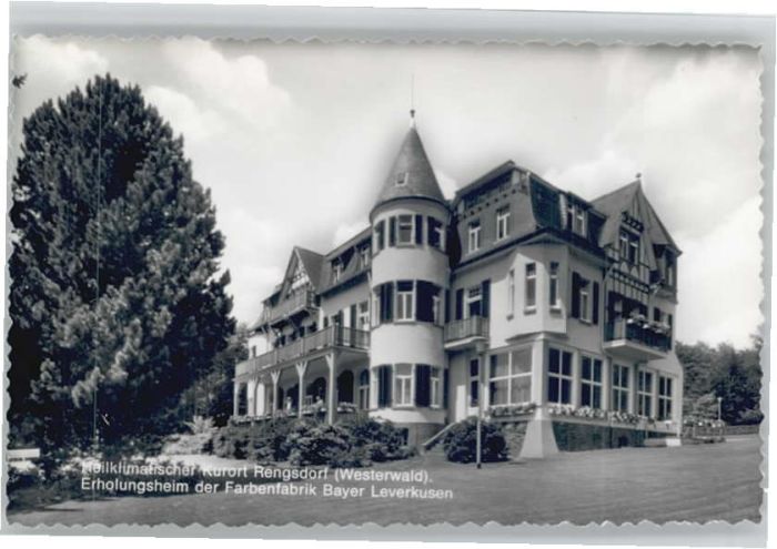 Rengsdorf Erholungsheim Farbenfabrik Bayer Leverk