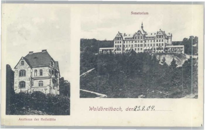 Waldbreitbach Wied Waldbreitbach Sanatorium Arzthaus