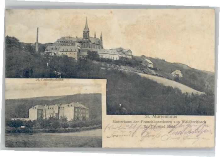 Waldbreitbach Wied Waldbreitbach St. Marienhaus St. Antoni