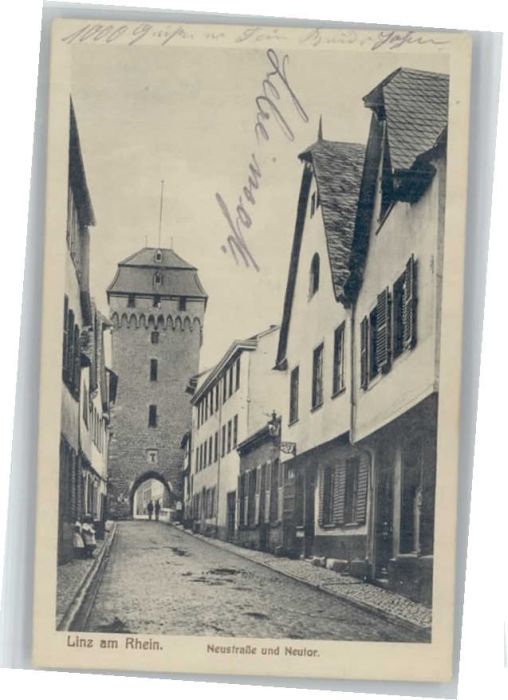 Linz Rhein Linz Neustrasse Neutor