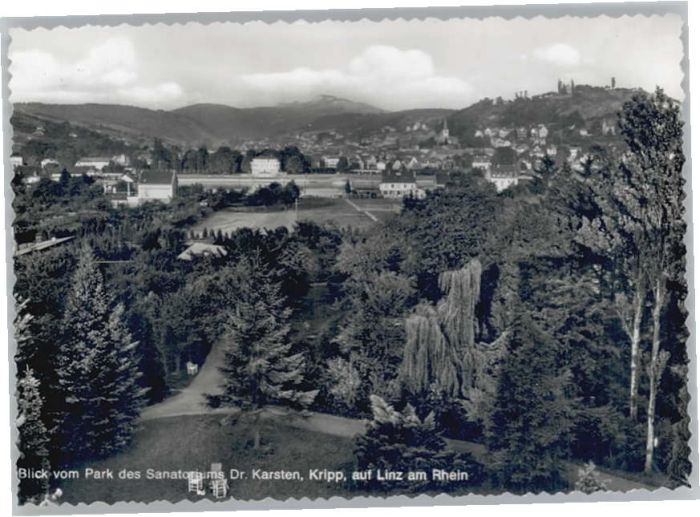 Linz Rhein Linz Kripp Sanatorium Dr. Karsten
