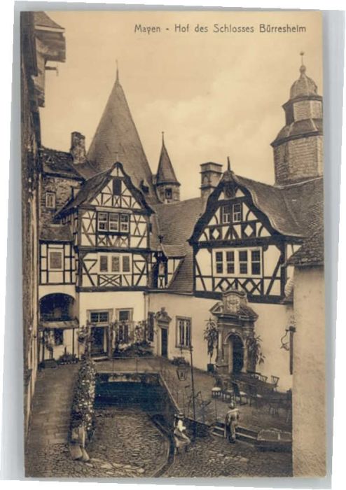 Mayen Eifel Rheinland-Pfalz Schloss Buerresheim