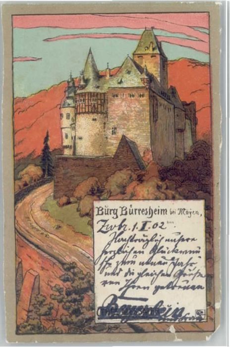 Mayen Eifel Rheinland-Pfalz Schloss Buerresheim