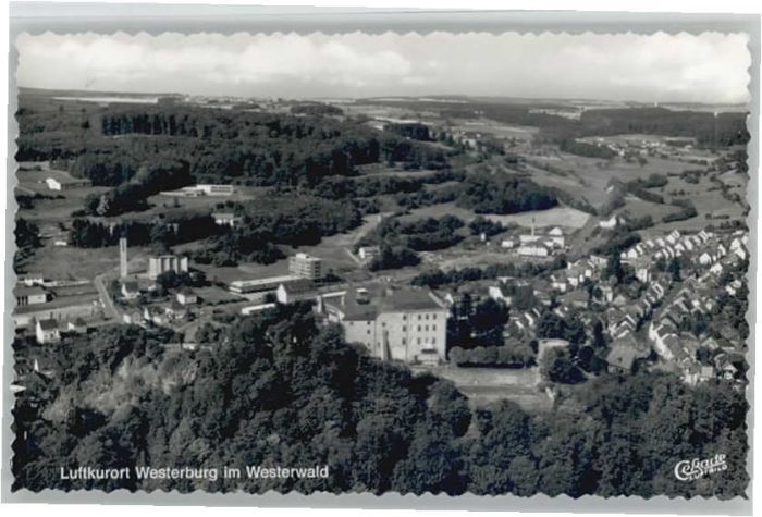 Westerburg Westerwald Fliegeraufnahme