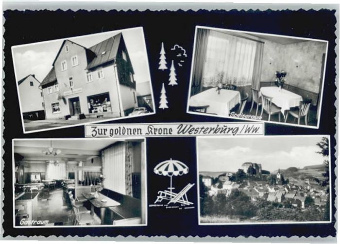 Westerburg Westerwald Gasthaus Pension zur goldnen Krone