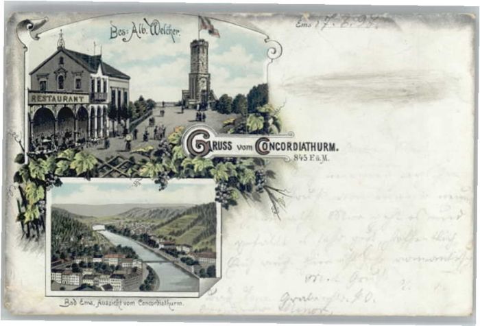 Bad Ems Restaurant Concordiaturm