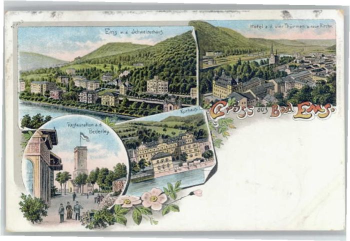 Bad Ems Restaurant Bederley Kurhaus Hotel zu de