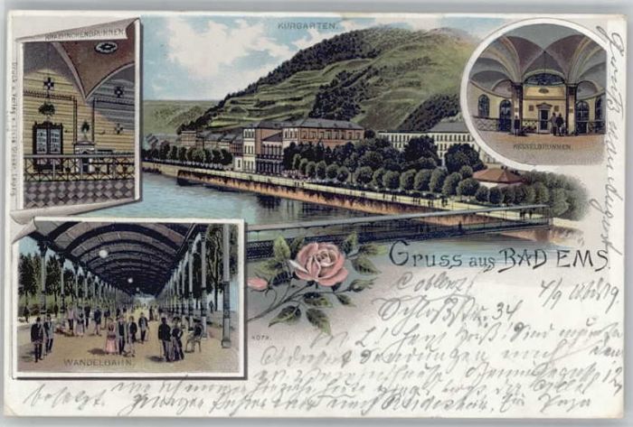 Bad Ems Kesselbrunnen Wandelbahn Kraehnchenbrun