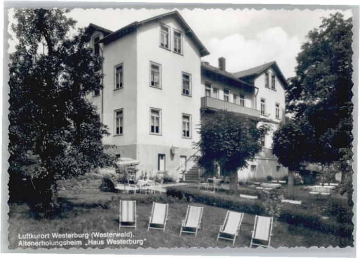 Westerburg Westerwald Erholungsheim Haus Westerburg