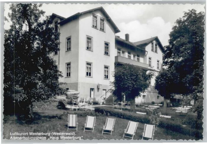 Westerburg Westerwald Erholungsheim Haus Westerburg