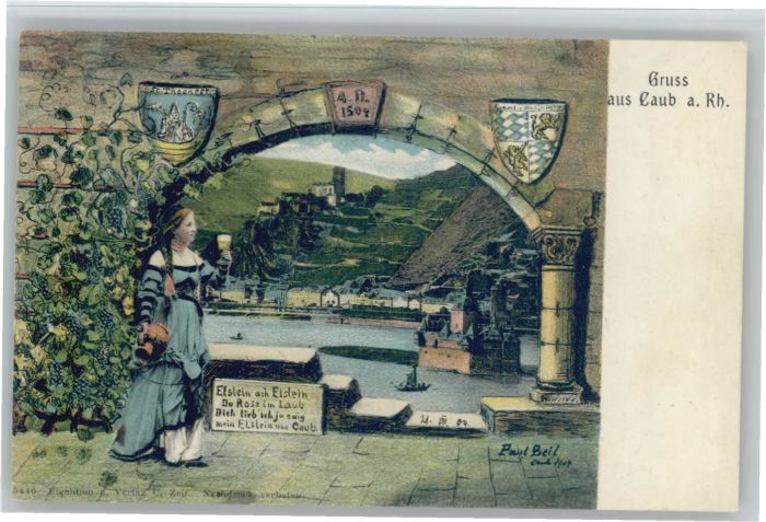 Kaub Künstler Paul Beil Elslein