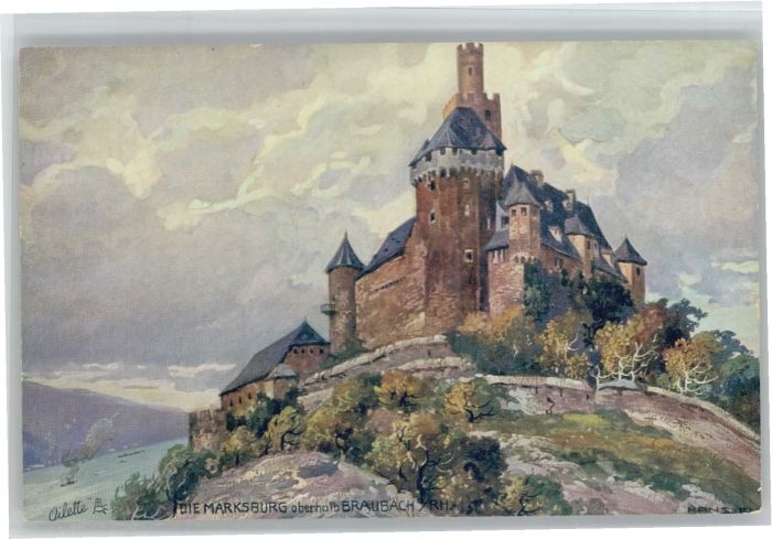Braubach Rhein Braubach Marksburg