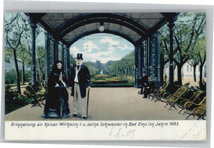 Bad Ems Kaiser Wilhelm I. Schwester