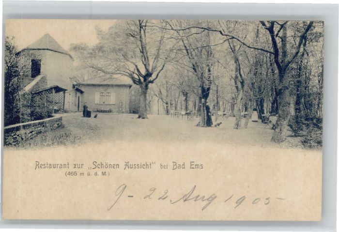 Bad Ems Restaurant zur schönen Aussicht