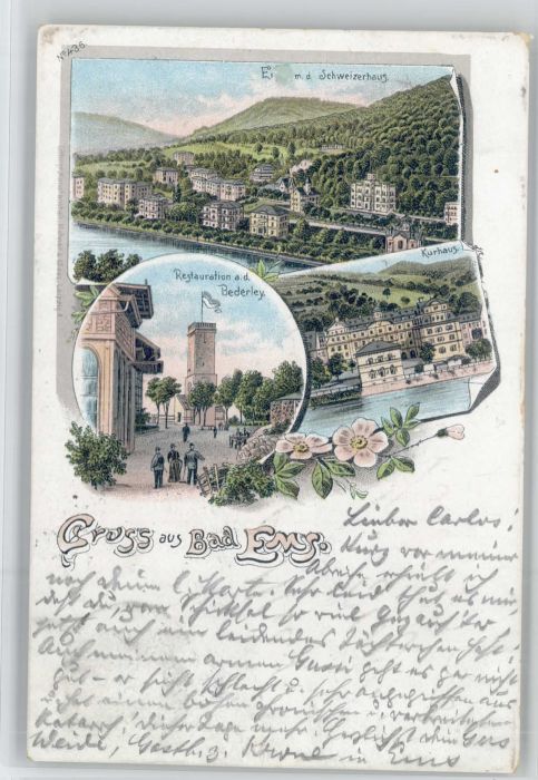 Bad Ems Restaurant Bederley Kurhaus Schweizerha