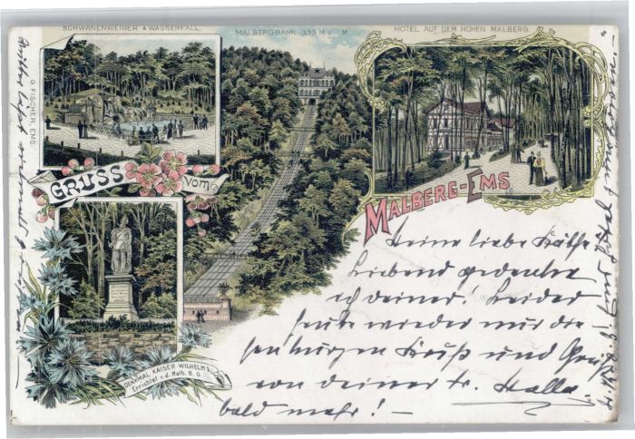 Bad Ems Hotel auf dem Hohen Malberg Malbergbahn