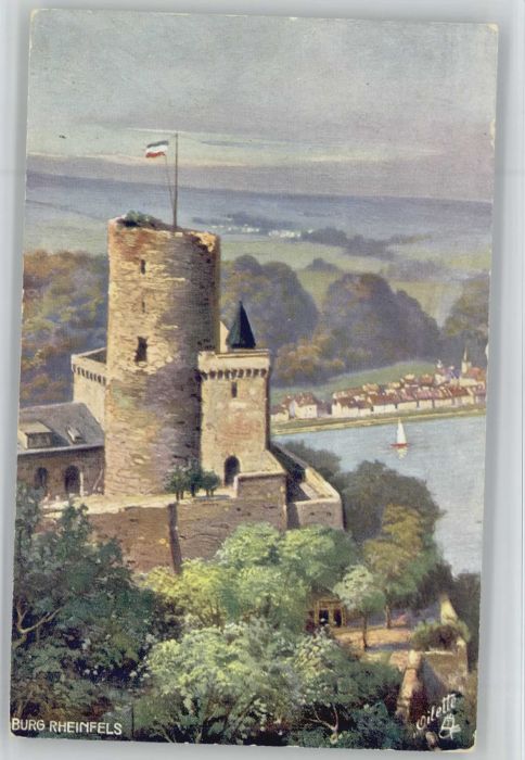 St Goarshausen Burg Rheinfels