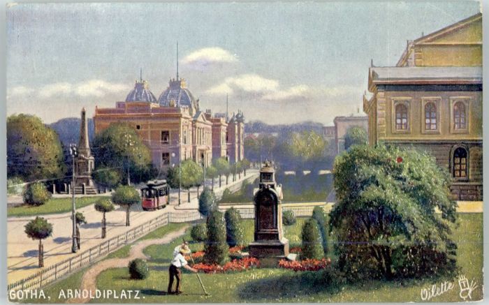 Gotha Thueringen Gotha Arnoldiplatz