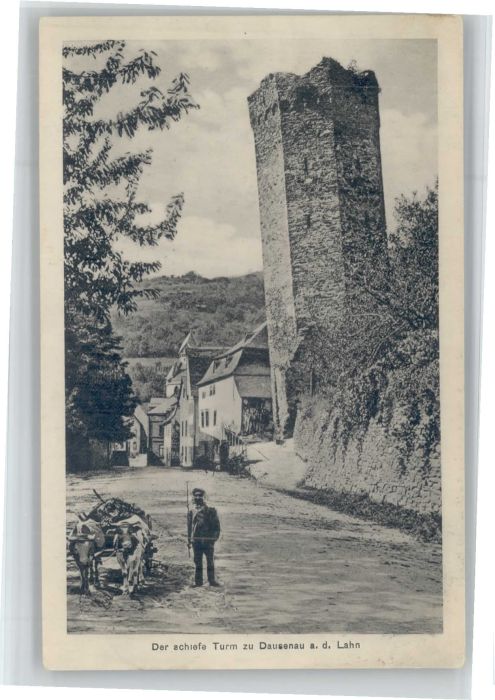Dausenau Schiefer Turm