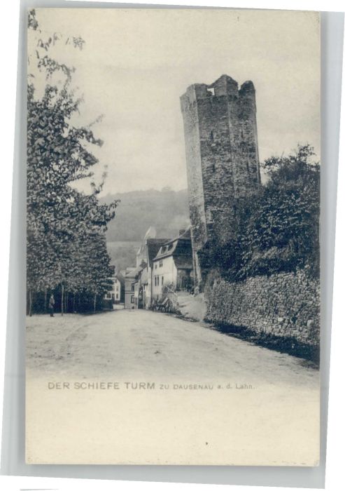 Dausenau Schiefer Turm