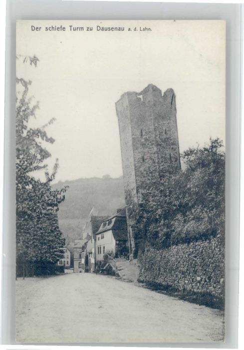 Dausenau Schiefer Turm