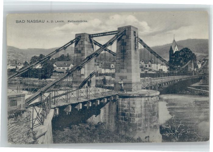 Nassau Lahn Nassau Kettenbrücke