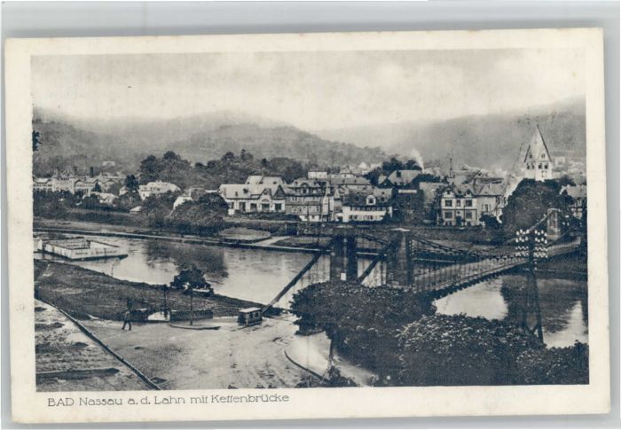 Nassau Lahn Nassau Kettenbrücke