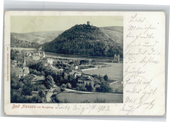Nassau Lahn Nassau Burgberg