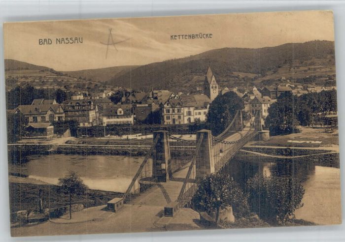 Nassau Lahn Nassau Kettenbrücke