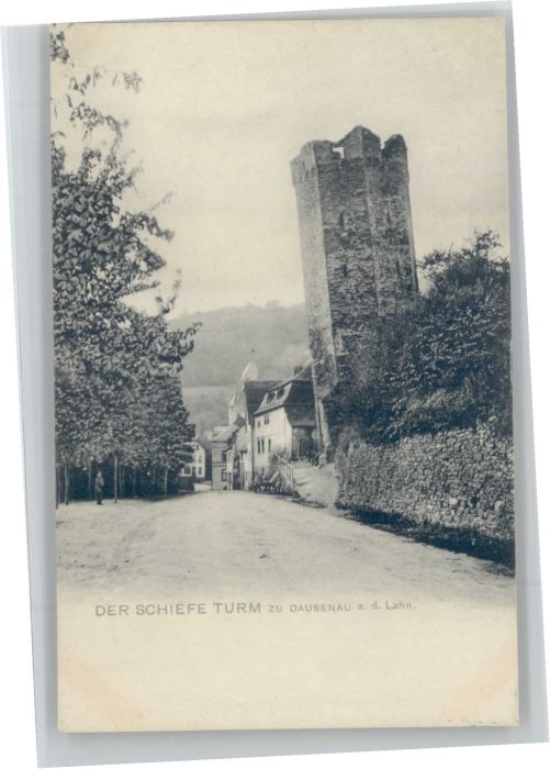 Dausenau Schiefer Turm