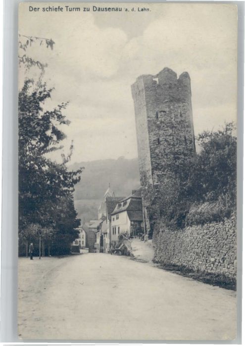 Dausenau Schiefer Turm