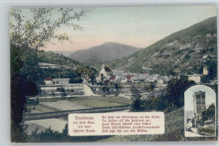 Dausenau Vers Schiefer Turm
