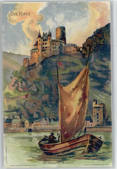 St Goarshausen Die Katz