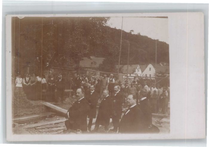 Nassau Lahn Nassau [Stempelabschlag] Grundsteinlegu