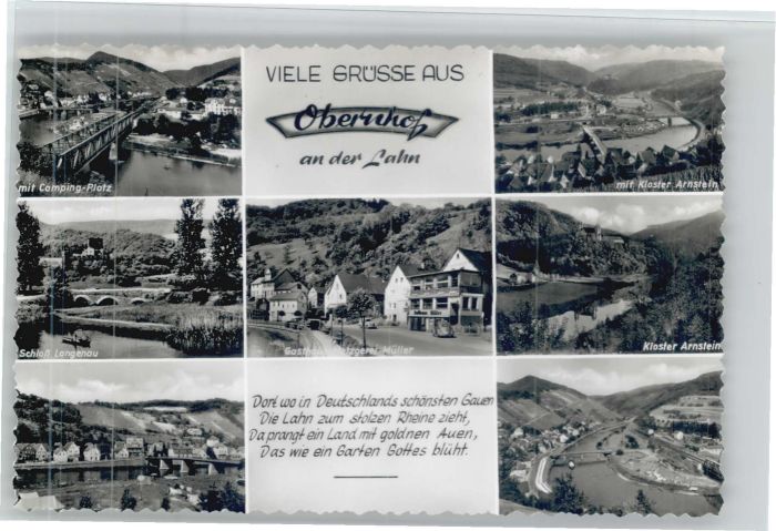 Obernhof Lahn Reim Camping-Platz Schloss Langenau Klo