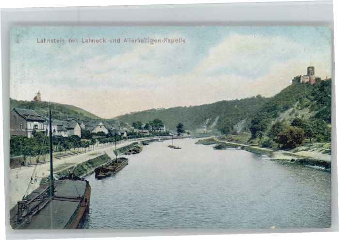 Lahnstein Rheinland-Pfalz Lahneck Allerheiligen-Kapelle