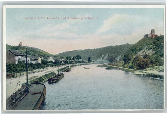 Lahnstein Rheinland-Pfalz Lahneck Allerheiligen-Kapelle