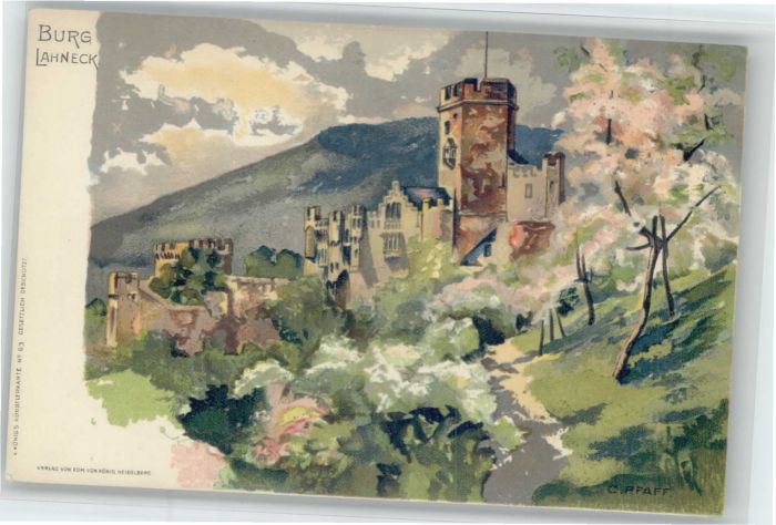 Oberlahnstein Burg Lahneck