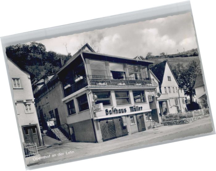 Obernhof Lahn Gasthaus Müller