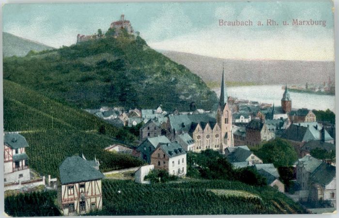 Braubach Rhein Braubach Marksburg